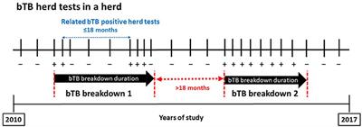 Evaluation of Risk Factors Associated With Herds With an Increased Duration of Bovine Tuberculosis Breakdowns in Castilla y Leon, Spain (2010–2017)